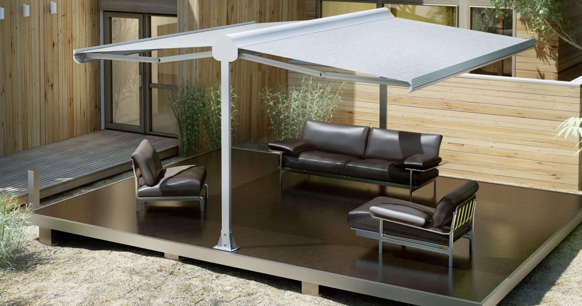 store de terrasse double